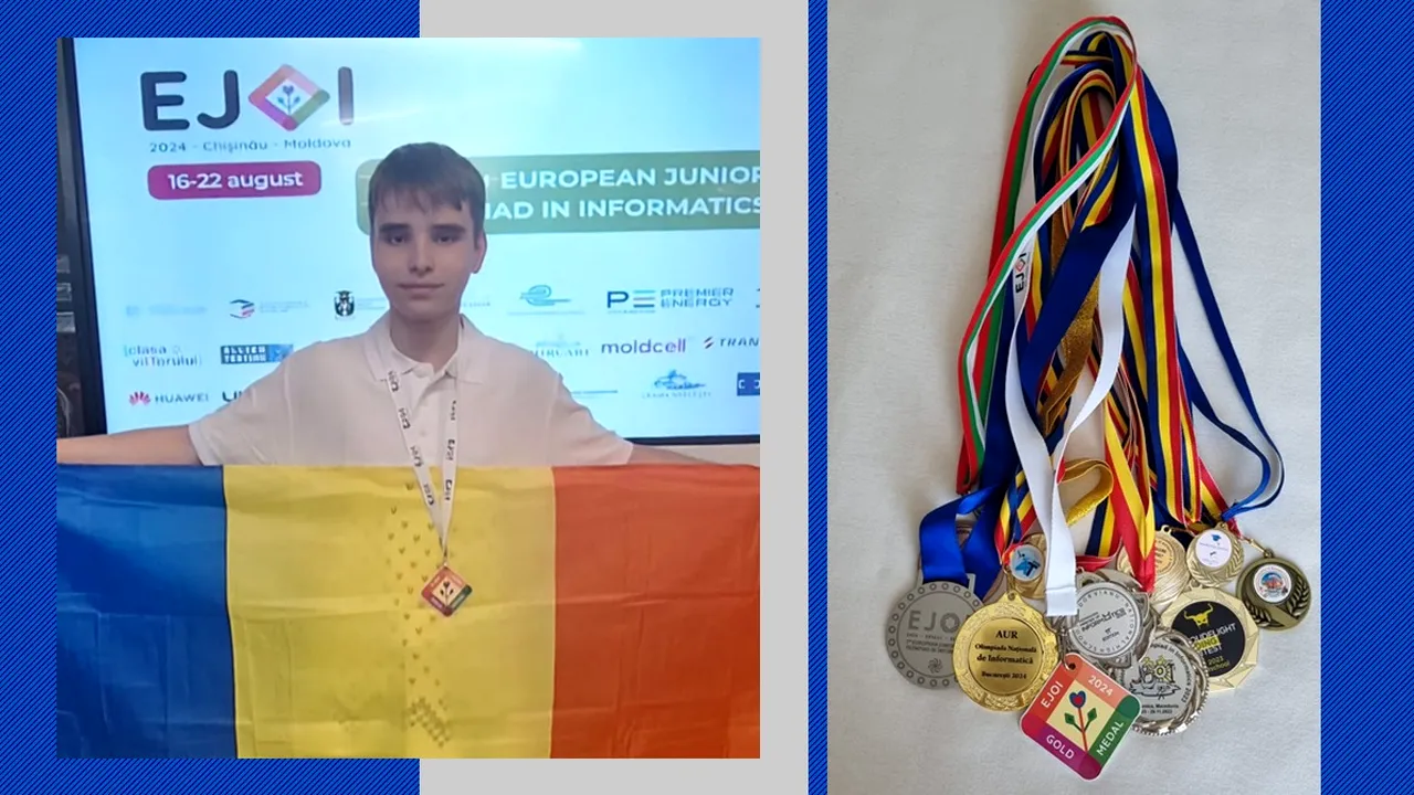 POVESTEA celui mai bun licean la informatică din Europa la juniori. De la pasiune pentru tehnologie la EXCELENȚĂ: 