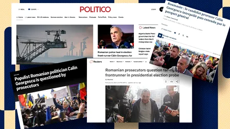 Cum relatează presa internațională AUDIEREA lui Călin Georgescu