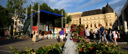 Grădina muzicală din Piața George Enescu se deschide vineri, cu Bucharest Music Film Festival