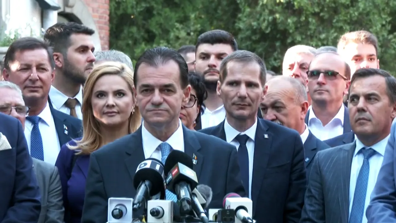 Ludovic Orban și-a depus candidatura pentru un nou mandat la șefia PNL: „Am ca obiectiv să încep procesul de recâștigare a încrederii românilor în partid” (VIDEO)