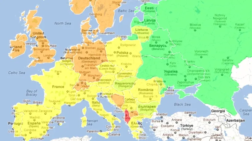 Topul țărilor din Europa cu cele mai bune performanțe sexuale