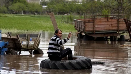 COD ROȘU de inundații în 14 comune din Teleorman
