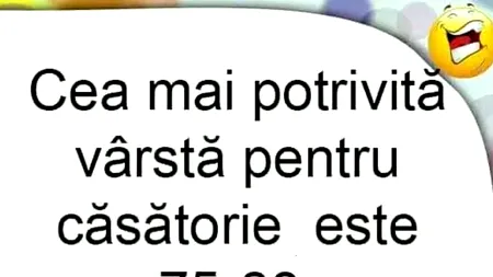 BANCUL ZILEI | Care este cea mai bună vârstă pentru căsătorie