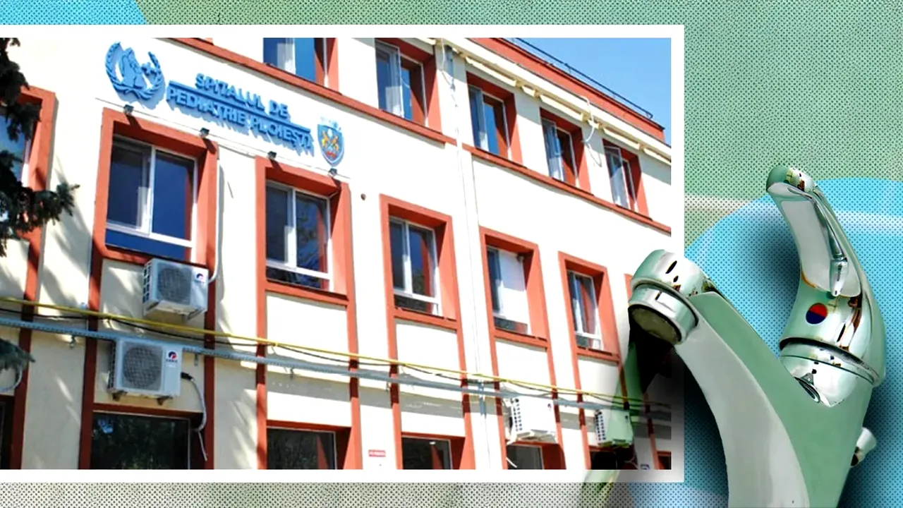 Alertă la Spitalul de Pediatrie Ploiești. O BACTERIE periculoasă, prezentă în reţeaua de apă. Consecințele pot fi fatale