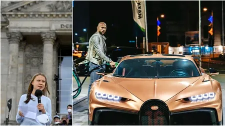 Greta Thunberg, replică ironică pentru Andrew Tate. Răspunsul activistei a primit milioane de aprecieri