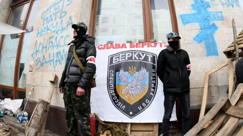 Manifestație la Kiev pentru o acțiune mai hotărâtă a autorităților în estul țării