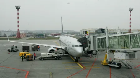 Cursa Tarom București - Tel Aviv de duminică după-amiaza a decolat cu o întârziere de patru ore
