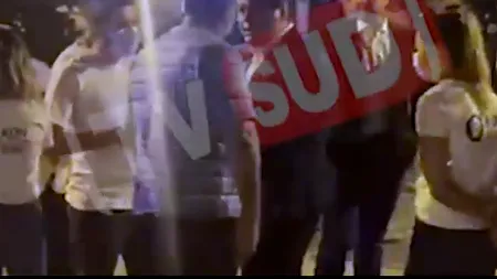 Debut de campanie electorală cu scandal, la Târgu Jiu. Primarul și un contracandidat, la un pas de bătaie (VIDEO)