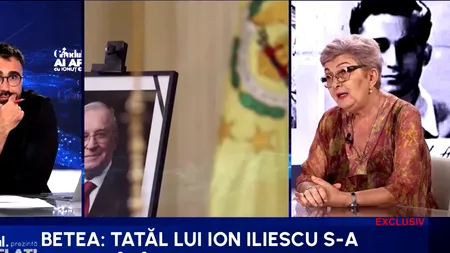 Lavinia Betea schițează portretul MAMEI lui Ion Iliescu: 