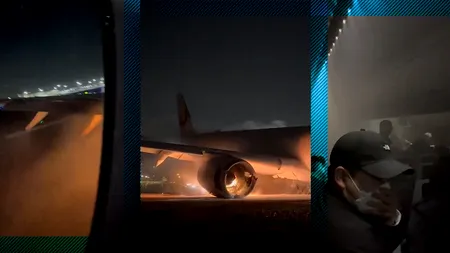VIDEO | Imagini șocante filmate de pasagerii care au supraviețuit în accidentul aviatic din Japonia. Momentul impactului, incendiul și evacuarea