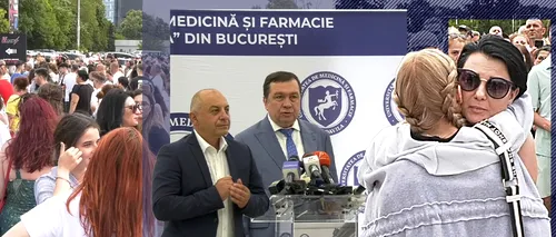 VIDEO | Număr record de candidați la admiterea la UMF Carol Davila din București. M-am pregătit foarte mult și vreau să fiu medic în România