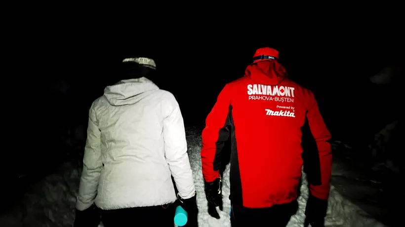 O turistă din Elveţia s-a RĂTĂCIT în masivul Bucegi și a umblat ore în șir prin zăpadă. Femeia a fost găsită de salvamontiști în apropiere de o cabană