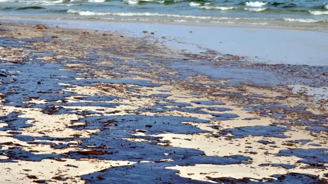 Alertă la Marea Neagră. Tonele de păcură din Bulgaria s-ar putea extinde și spre România