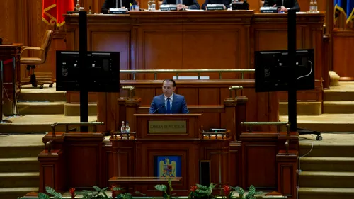 Guvernul Cîțu a picat, moțiunea de cenzură a PSD a fost adoptată cu 281 de voturi