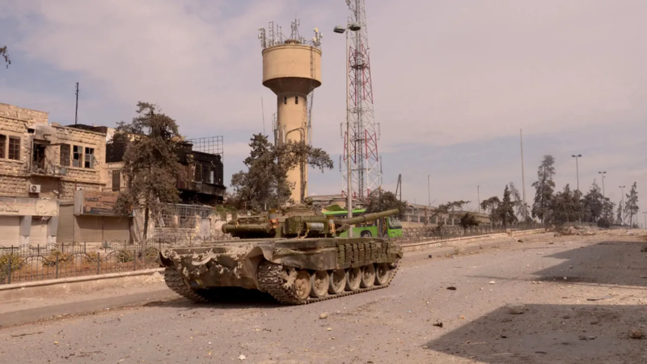 Un OBUZ SIRIAN a căzut în nordul Libanului