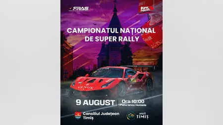 Super Rally revine la TIMIȘOARA: 26 de piloți se întrec în inima orașului (P)
