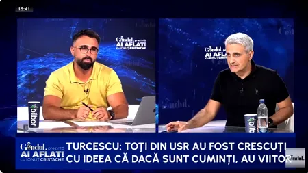 Robert Turcescu: „SISTEMUL impune reconcilierea și controlul asupra liderilor politici”
