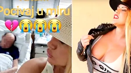 Un fotomodel și-a făcut SELFIE cu tatăl MORT pe patul de spital. Mesajul emoționat nu i-a impresionat pe fani, care au criticat-o DUR