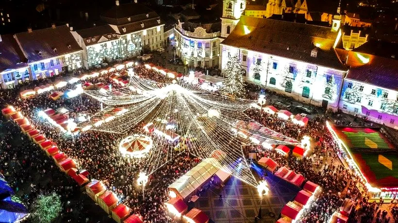 Târgul de Crăciun din Sibiu nu va fi anulat din cauza pandemiei! Ce măsuri de protecție anunță organizatorii