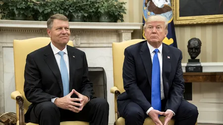 Iohannis se va întâlni cu Trump, marți, la ora 21:00. Discuții despre securitatea Mării Negre
