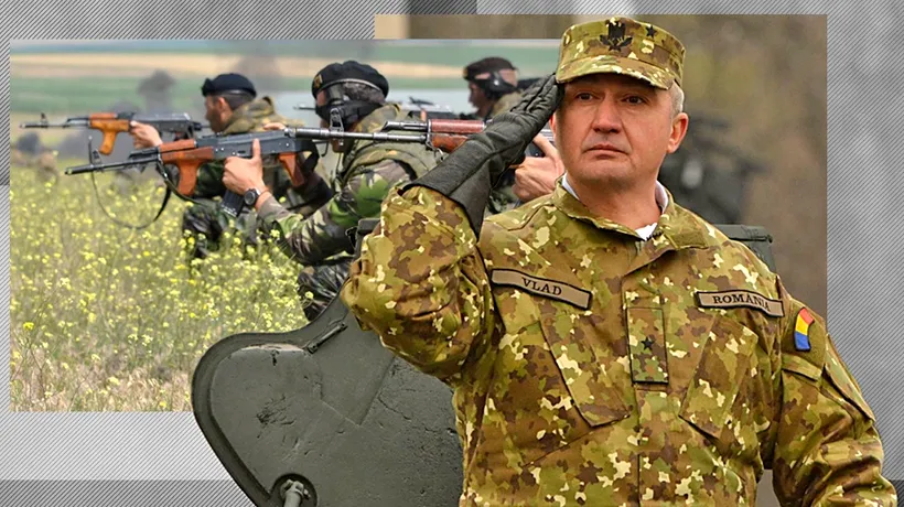 Românii invitați la OASTE. Generalul Gheorghiţă Vlad propune serviciul militar voluntar în contextul Rusia-Ucraina: „Europa de află în  momentul T0!”
