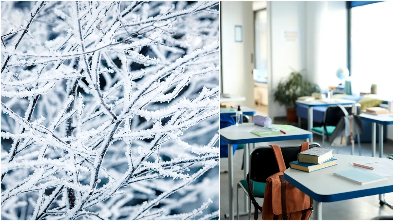 Șase școli din mai multe județe se închid din cauza vremii extreme. Anunțul Ministerului Educației