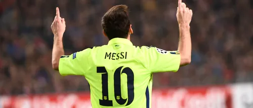 Messi a devenit deținător unic al recordului de goluri marcate în campionatul Spaniei