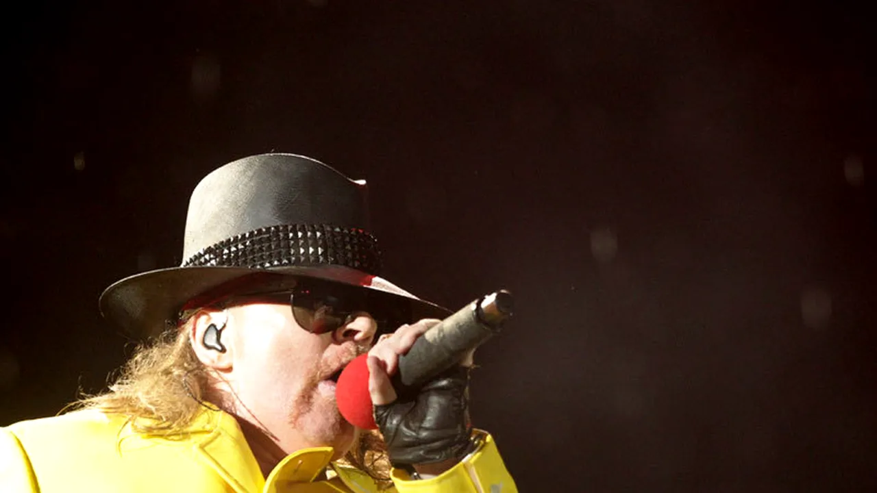 Axl Rose a fost desemnat cântărețul cu cea mai mare amplitudine vocală