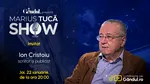 Marius Tucă Show începe joi, 22 ianuarie, de la ora 20.00, live pe Gândul. Invitat: Ion Cristoiu