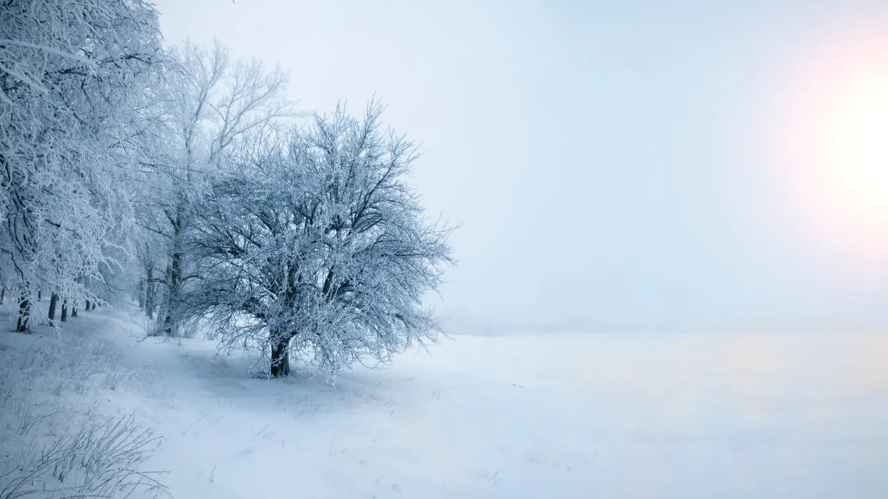 ANM a emis Cod portocaliu de ger și viscol în România, valabil de la noapte, până luni dimineață