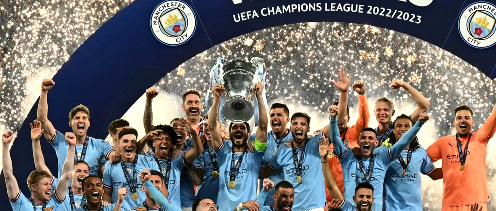 Sezon de vis pentru Manchester City! Guardiola a câștigat a treia Ligă a Campionilor din carieră