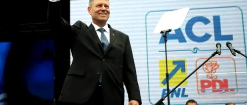 Klaus Iohannis s-a lansat în cursa pentru Cotroceni din fața Guvernului. „Nu sunt un om al scandalului și al spectacolului