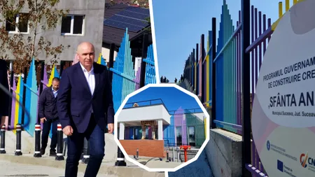 Premierul Bolojan a “inaugurat” o creșă în Suceava, deși clădirea nu are utilități, curent sau apă