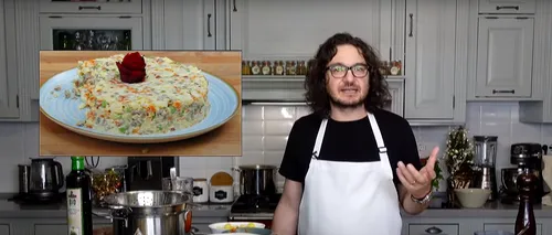 Secretul pentru cea mai bună salată BOEUF. Cum prepară chef Florin Dumitrescu maioneza perfectă