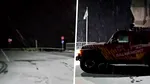 Ninge abundent pe Transfăgărăşan. Ce recomandări au salvamontiștii pentru șoferii care pornesc la drum