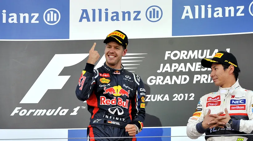 FORMULA 1. Sebastian Vettel a câștigat Marele Premiu al Japoniei