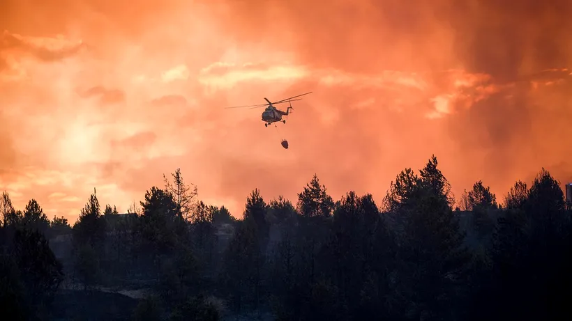 România trimite două aeronave în Macedonia de Nord, pentru a ajuta la stingerea incendiilor de vegetație