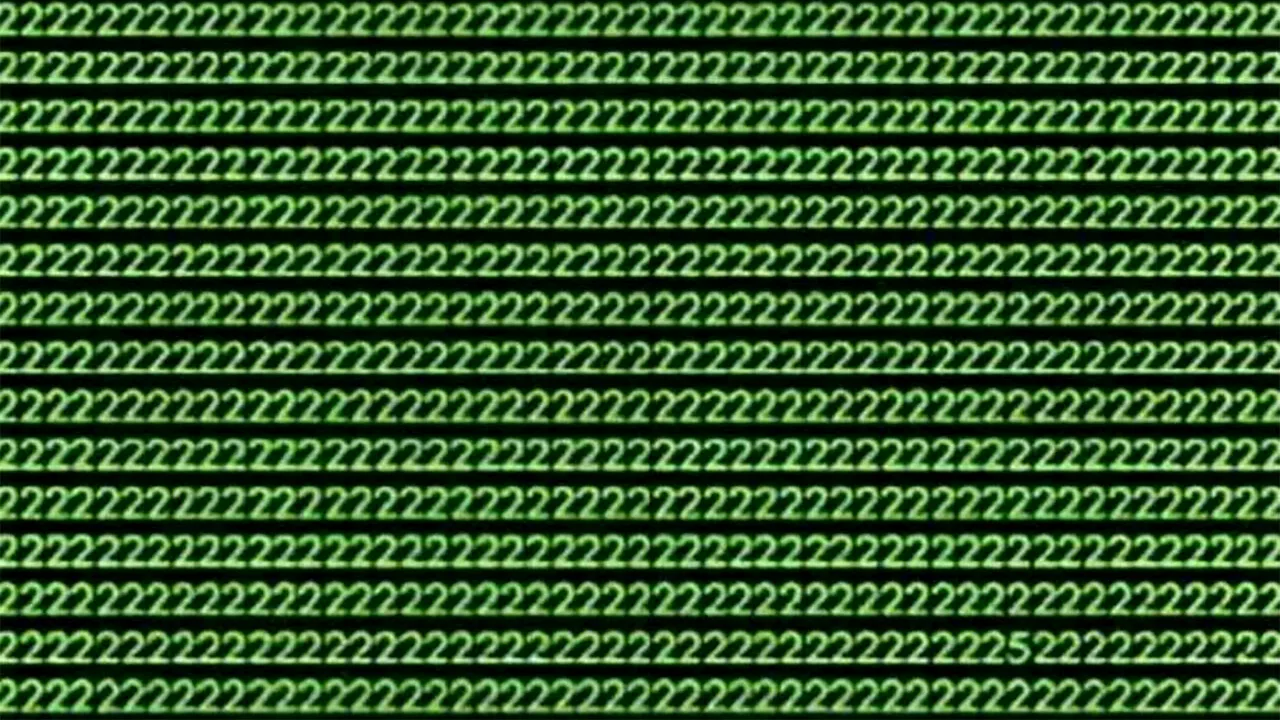 Iluzie optică virală | Găsește cifra 5 în maximum 5 secunde!