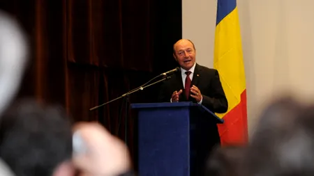 DISCURSUL LUI TRAIAN BĂSESCU. 