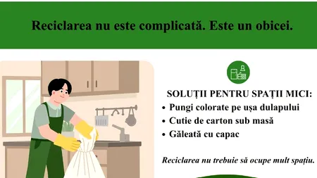 (P) Salubrizare S5. Reciclarea nu este complicată. Este un obicei