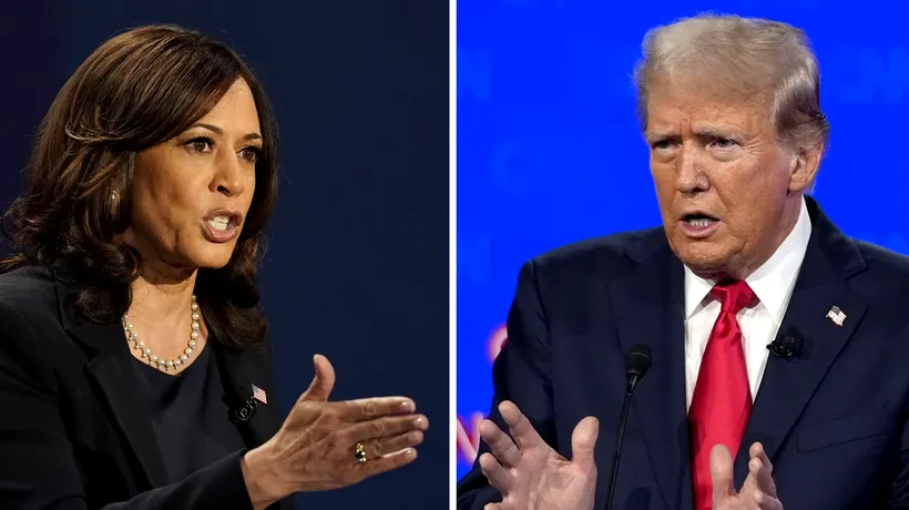 Kamala Harris și Donald Trump, la EGALITATE în sondaje. Dezbaterea dintre cei doi ar urma să fie decisivă