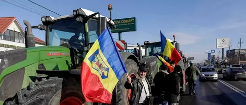 Fermierii intră cu tractoarele în Timișoara. Utilajele ar putea să BLOCHEZE centrul orașului până pe 24 ianuarie
