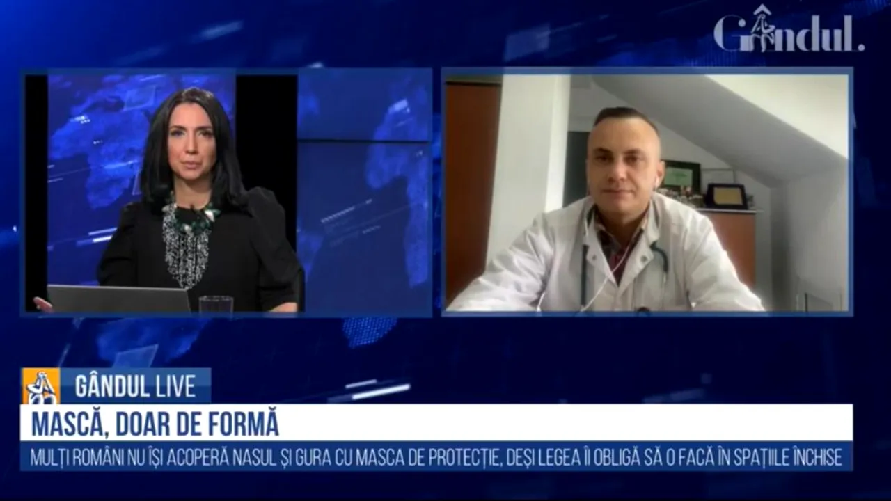 GÂNDUL LIVE. Adrian Marinescu, medic infecționist: Este puțin probabil ca lucrurile să meargă prost. / Cred că în săptămânile următoare vom respecta calendarul relaxărilor