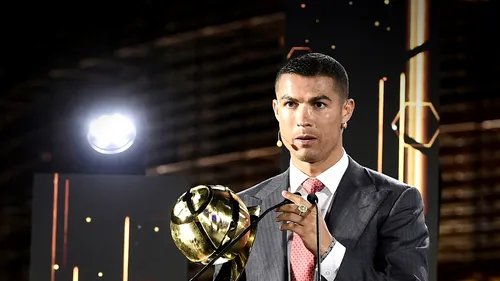 Globe Soccer Awards | Cristiano Ronaldo, desemnat jucătorul secolului 21