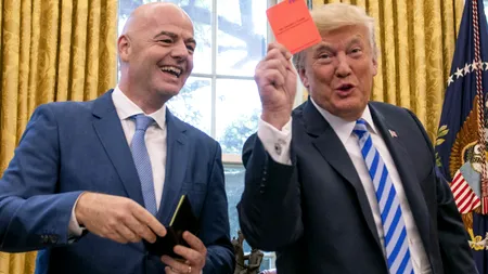 Trump intervine în scandalul din fotbal. Președintele Americii avertizează: FIFA ar face o „greșeală teribilă” dacă l-ar înlocui pe Infantino