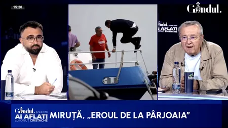 Ion Cristoiu îl compară pe Radu Miruță cu fostul lider comunist, Tudor Postelnicu. „Are glume la fel de proaste ca el”