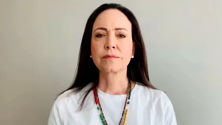 Maria Corina Machado îl AVERTIZEAZĂ pe Maduro. „Va pleca și cu discuții și fără”