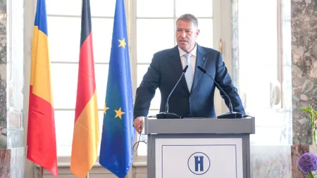 Klaus Iohannis a fost decorat cu Premiul Civic German la Castelul Benrath, din Düsseldorf
