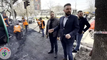 Vlad Popescu Piedone verifică stadiul lucrărilor de modernizare în Sectorul 5: INFRASTRUCTURA rutieră, în plin proces de reabilitare (P)