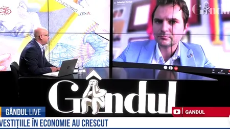 GÂNDUL LIVE. Sebastian Burduja, depre veștile bune, dar și rele din economie: Pensionarii sărăcesc mai puțin, investițiile au crescut față de anul trecut. În ce industrie sunt reale probleme